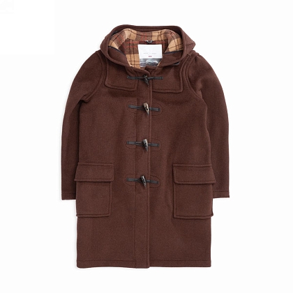 1Картинка Женское пальто-дафлкот Original Montgomery Classic Duffle Coat Brown