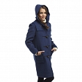 Женское пальто-дафлкот Original Montgomery Classic Royal Blue