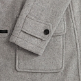Женское пальто-дафлкот Original Montgomery London Duffle Coat Pearl Gray
