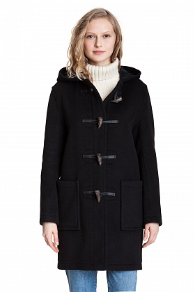 3Картинка Пальто-дафлкот London Tradition Angela Black BW5
