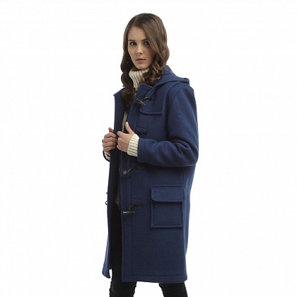 4Картинка Женское пальто-дафлкот Original Montgomery Classic Royal Blue