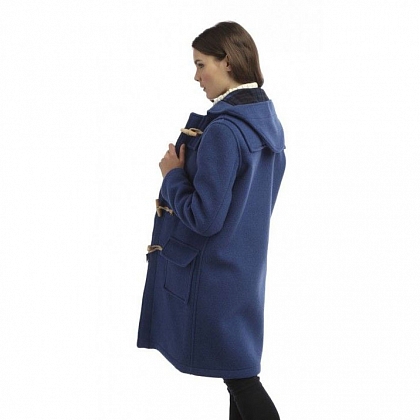 2Картинка Original Montgomery Womens Wooden Toggle Duffle Coat ROYAL BLUE