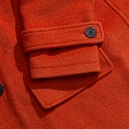 Пальто-бушлат Original Montgomery Teddy Pea Coat Orange