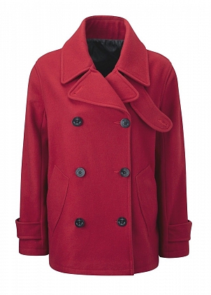 1Картинка Пальто-бушлат Original Montgomery Lined Pea Coat Red
