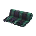 Highland Wool Blend Tartan Blanket Farquharson