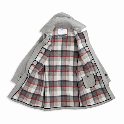 3Картинка Женское пальто-дафлкот Original Montgomery London Duffle Coat Pearl Gray