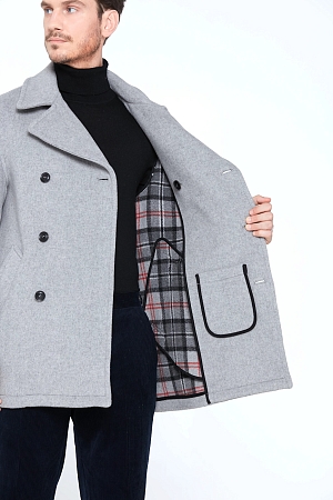 Пальто-бушлат London Tradition Pearl Grey