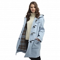 Женское пальто-дафлкот Original Montgomery Classic Baby Blue