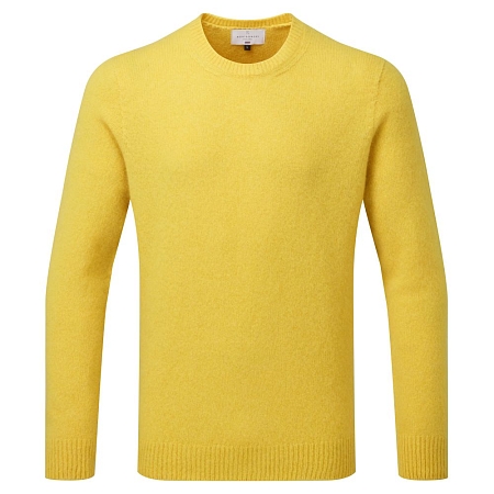 Original Montgomery Shetland Brushed Sweater Mustard