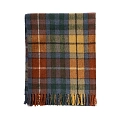 Wool Blend Tartan Knee Blanket Buchanan Ancient