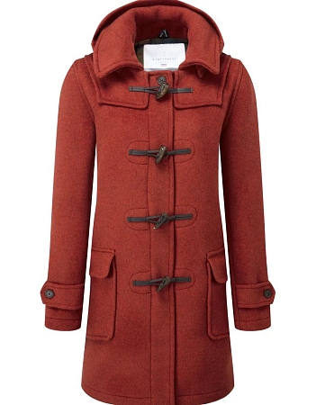 Женское пальто-дафлкот Original Montgomery London Burnt Orange