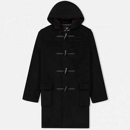 1Картинка Пальто-дафлкот Gloverall Classic Duffle Coat 5120 Black