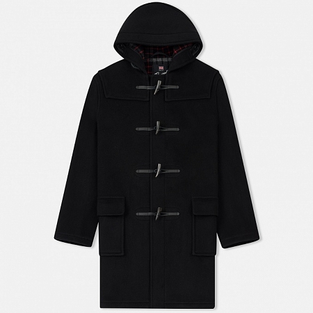 Пальто-дафлкот Gloverall Classic Duffle Coat 5120 Black