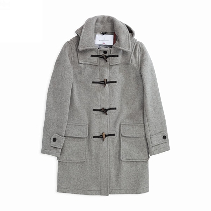 1Картинка Женское пальто-дафлкот Original Montgomery London Duffle Coat Pearl Gray