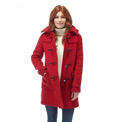 2Картинка Женское пальто-дафлкот Original Montgomery London Red