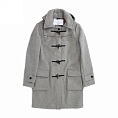 Женское пальто-дафлкот Original Montgomery London Duffle Coat Pearl Gray