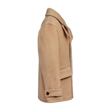 Пальто-бушлат Original Montgomery Teddy Pea Coat Camel/Tan