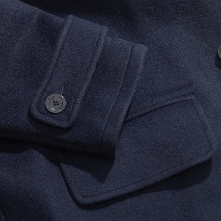 Пальто-бушлат Original Montgomery Teddy Pea Coat Navy