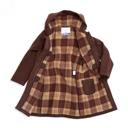 3Картинка Женское пальто-дафлкот Original Montgomery Classic Duffle Coat Brown