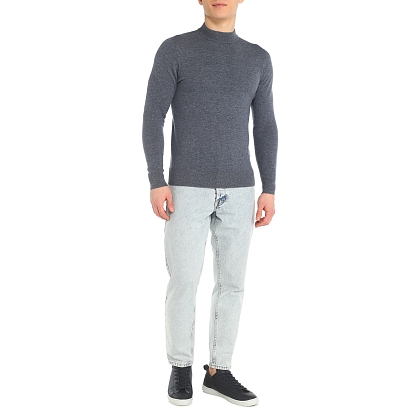 4Картинка Водолазка Maison David Navy Blue