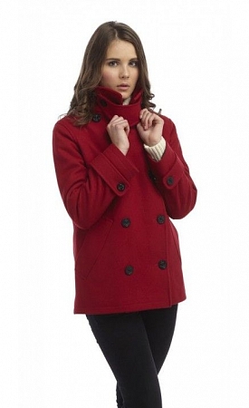 Пальто-бушлат Original Montgomery Lined Pea Coat Red