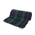 Highland Wool Blend Tartan Blanket Murray Of Atholl