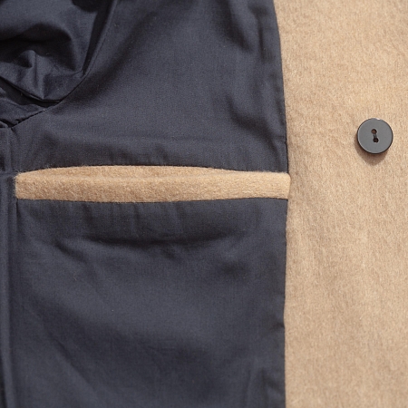 Пальто-бушлат Original Montgomery Teddy Pea Coat Camel/Tan