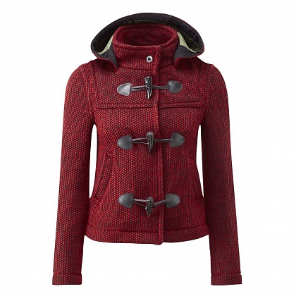 1Картинка Женское пальто-дафлкот Original Montgomery Short Mayfair Knitted Red