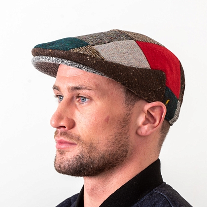 1Картинка Hatman of Ireland Dubliner Patchwork Red