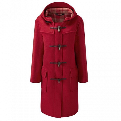 1Картинка Женское пальто-дафлкот Original Montgomery Classic Red