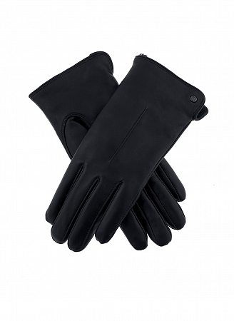 Dents Women's Faux Fur Lined Leather Gloves