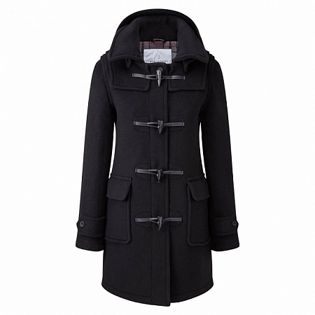 Женское пальто-дафлкот Original Montgomery London Charcoal