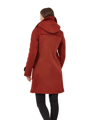 4Картинка Женское пальто-дафлкот Original Montgomery London Burnt Orange