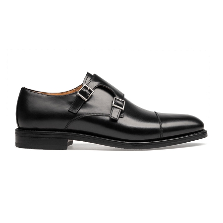 Berwick 3637 Box Calf Negro Rubber