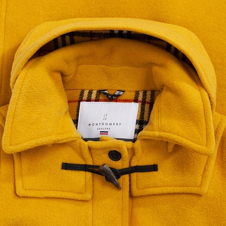 Женское пальто-дафлкот Original Montgomery London Duffle Coat Mustard
