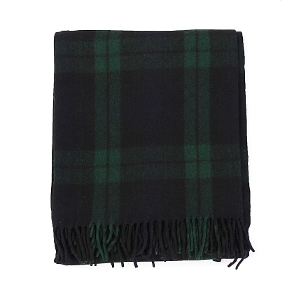 3Картинка Плед Highland Wool Blend Tartan Blanket Black Watch