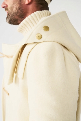 4Картинка Пальто-дафлкот Original Montgomery Teddy Extra Long White