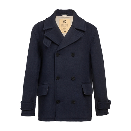 Пальто-бушлат Original Montgomery Teddy Pea Coat Navy