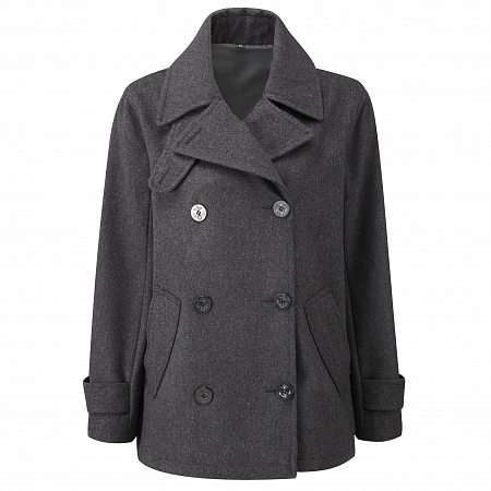 Женское пальто-бушлат Original Montgomery Pea Coat Charcoal