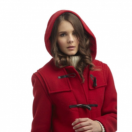 3Картинка Женское пальто-дафлкот Original Montgomery Classic Red