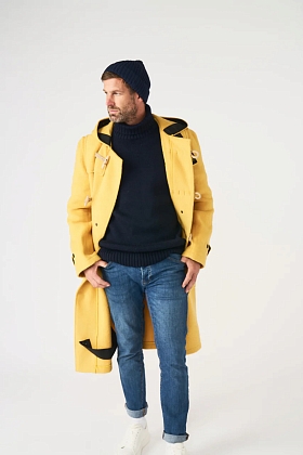 3Картинка Пальто-дафлкот Original Montgomery Teddy Extra Long Yellow