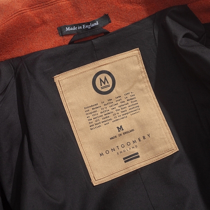 4Картинка Пальто-бушлат Original Montgomery Teddy Pea Coat Orange