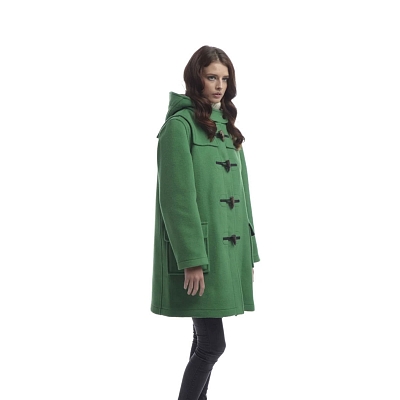 Картинка Женское пальто-дафлкот Original Montgomery London Green