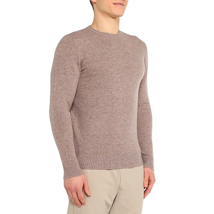 1Картинка Свитер Maison David Beige-Brown