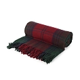 Highland Wool Blend Tartan Blanket Lindsay