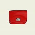 Small Pixie Bag Patent Rosy Red