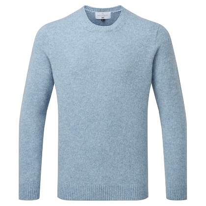 1Картинка Свитер Original Montgomery Shetland Brushed Sweater Sky Blue