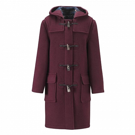 Женское пальто-дафлкот Original Montgomery Classic Burgundy