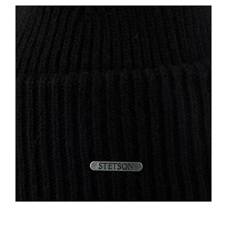 Шапка Stetson Beanie Wool Black