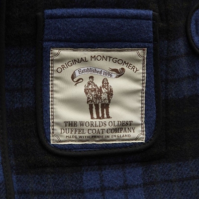 Картинка Женское пальто-дафлкот Original Montgomery Classic Royal Blue